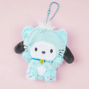 Pochacco Happy Cat Plushie Coin Purse & Bag Charm