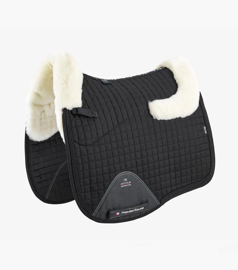 Premier Equine Close Contact Merino Wool European Saddle Pad - Dressage Square - pony size