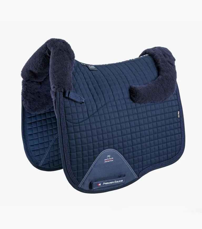 Premier Equine Close Contact Merino Wool European Saddle Pad - Dressage Square - pony size