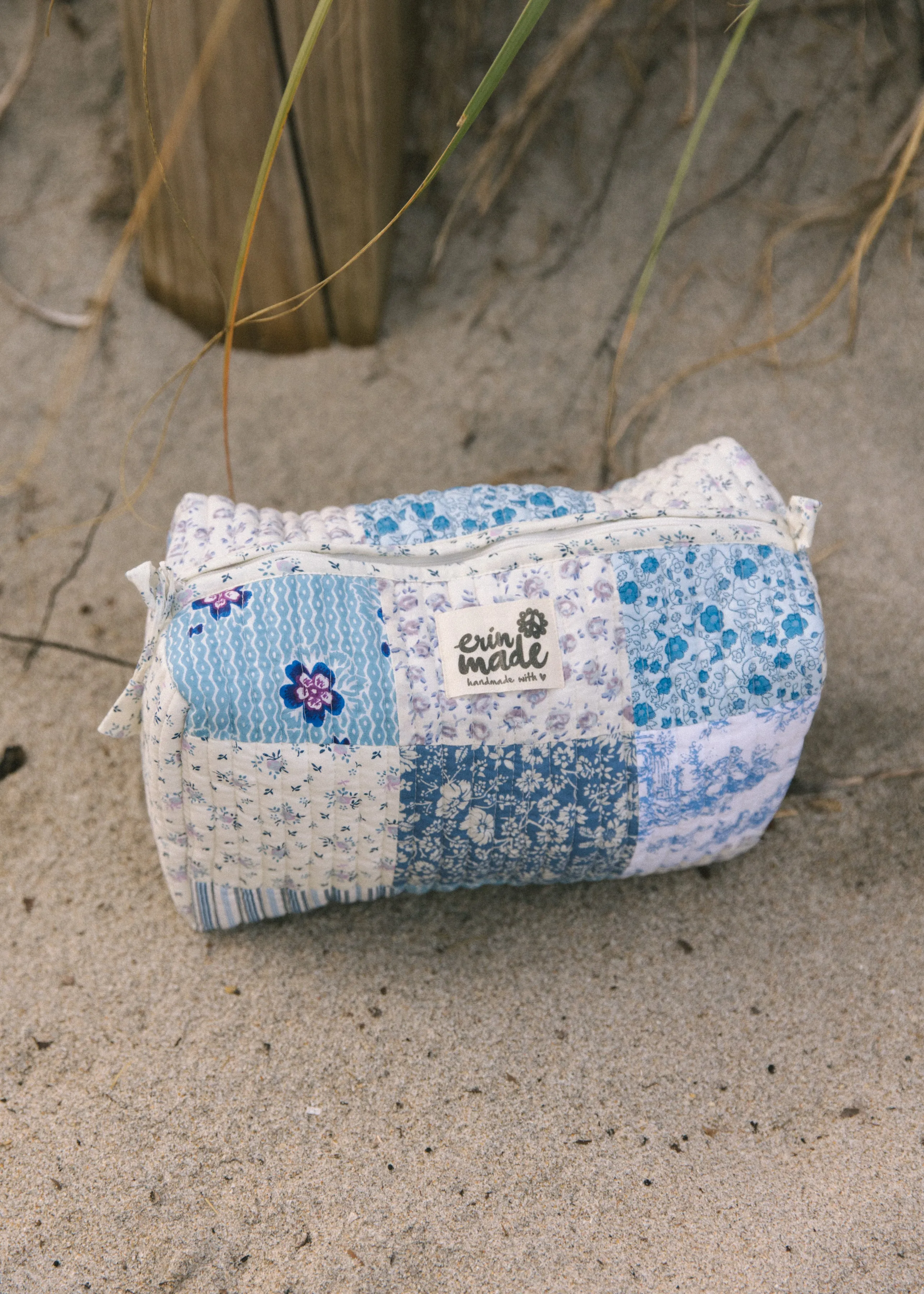 Quinn Patchwork Pouch