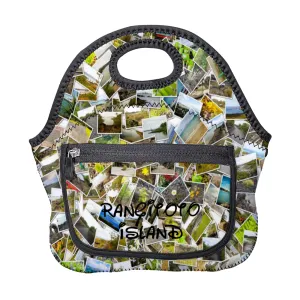 Rangitoto Island Insulated Lunch Bag with Zip Pocket