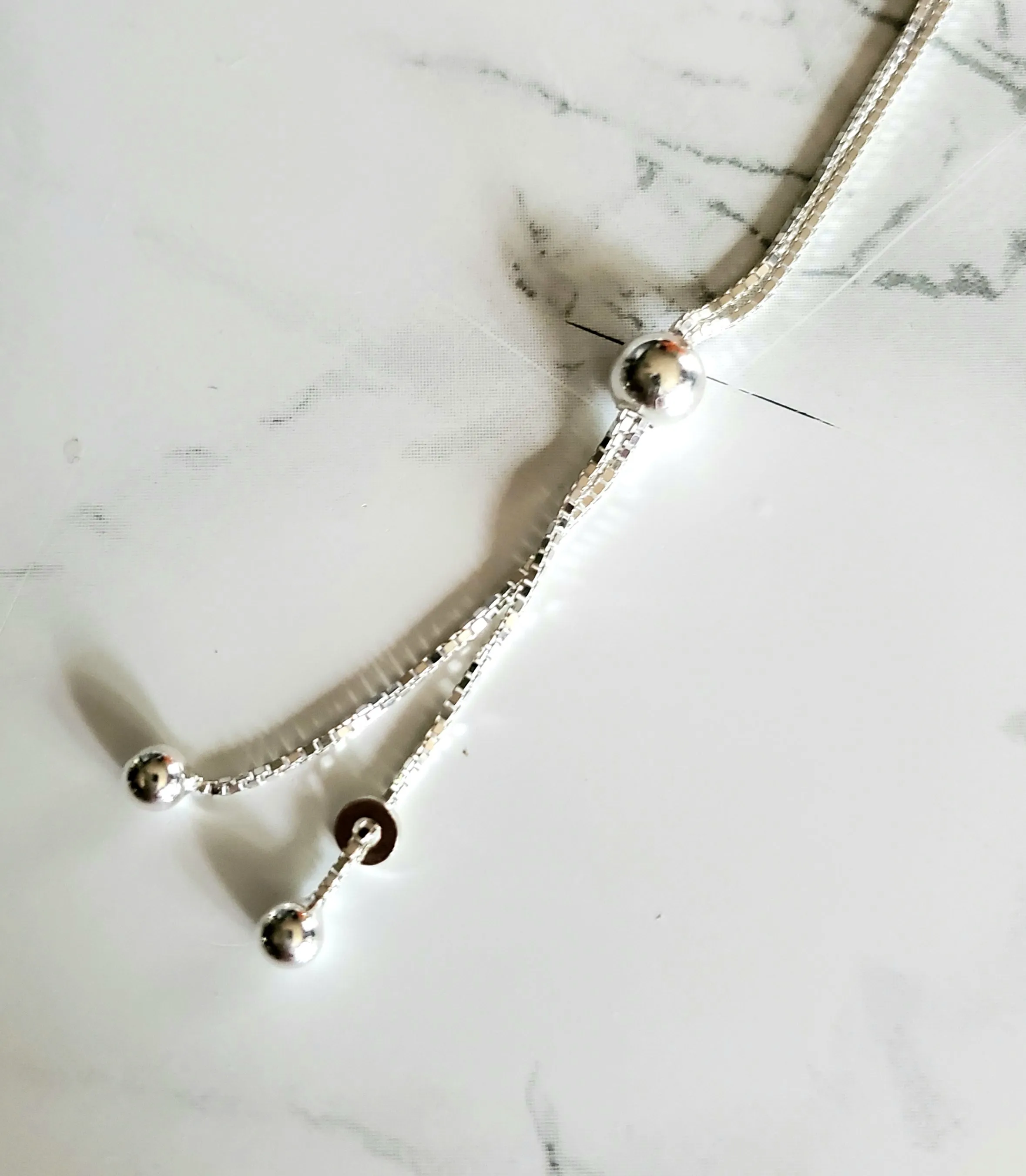 Rare Pink Sea Glass Necklace in Fine Silver