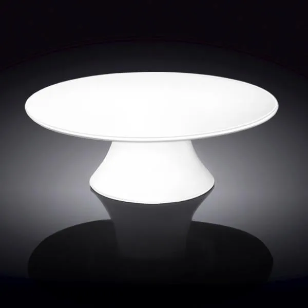 Round White Cake Stand 12" inch X 3.5" inch