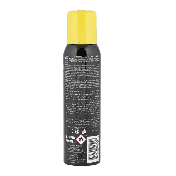 ROYAL MIRAGE SPARK PERFUME BODY SPRAY 150ML