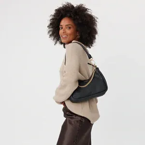 Saben Odette Handbag Black Python