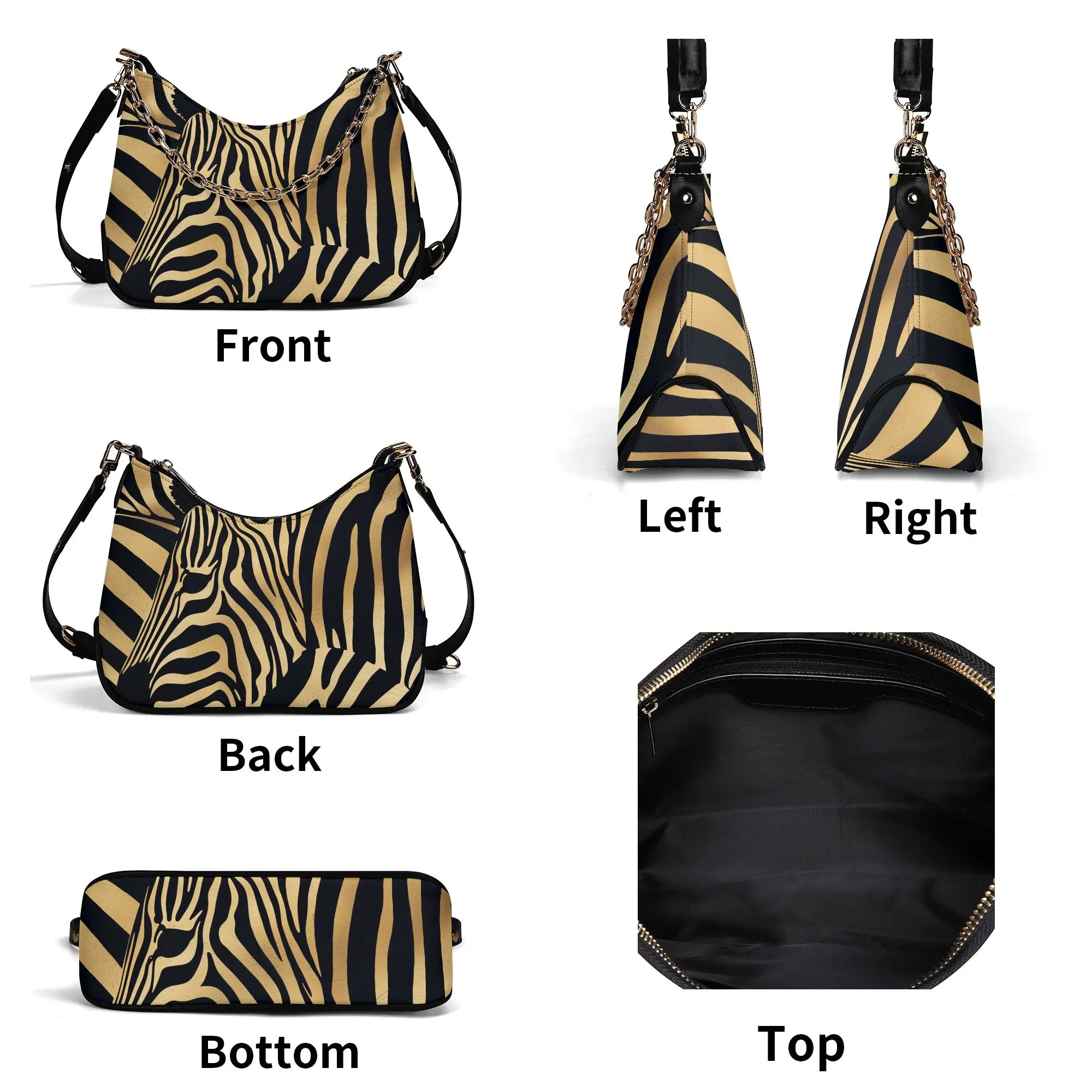 Savannah Chic - Cross-body Bag w/Chain