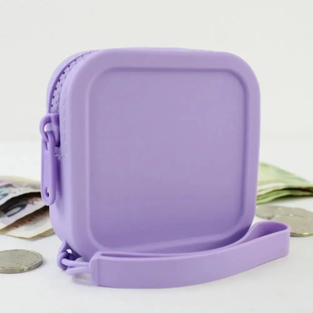 Silicone Square  Storage Cosmetic Bag