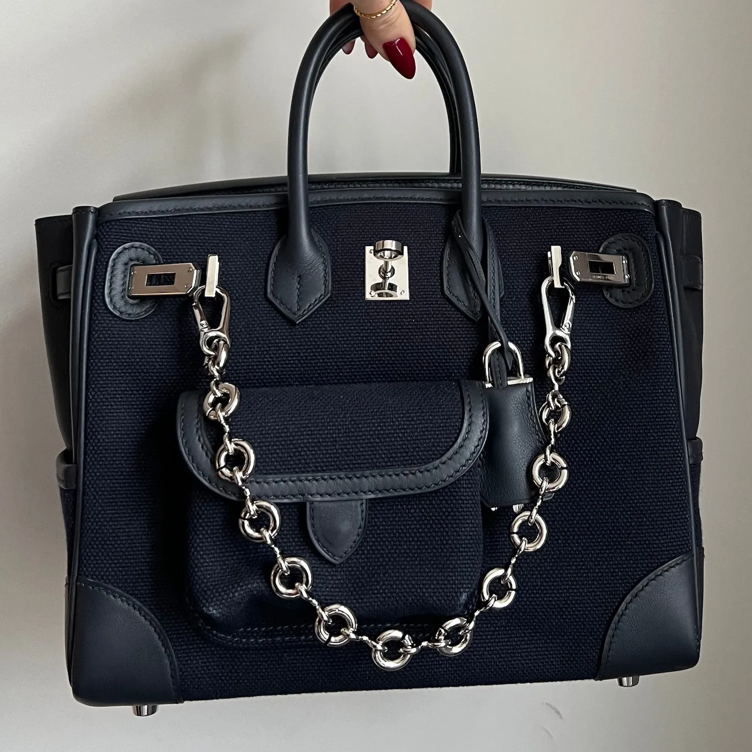 Silver Bag Chain