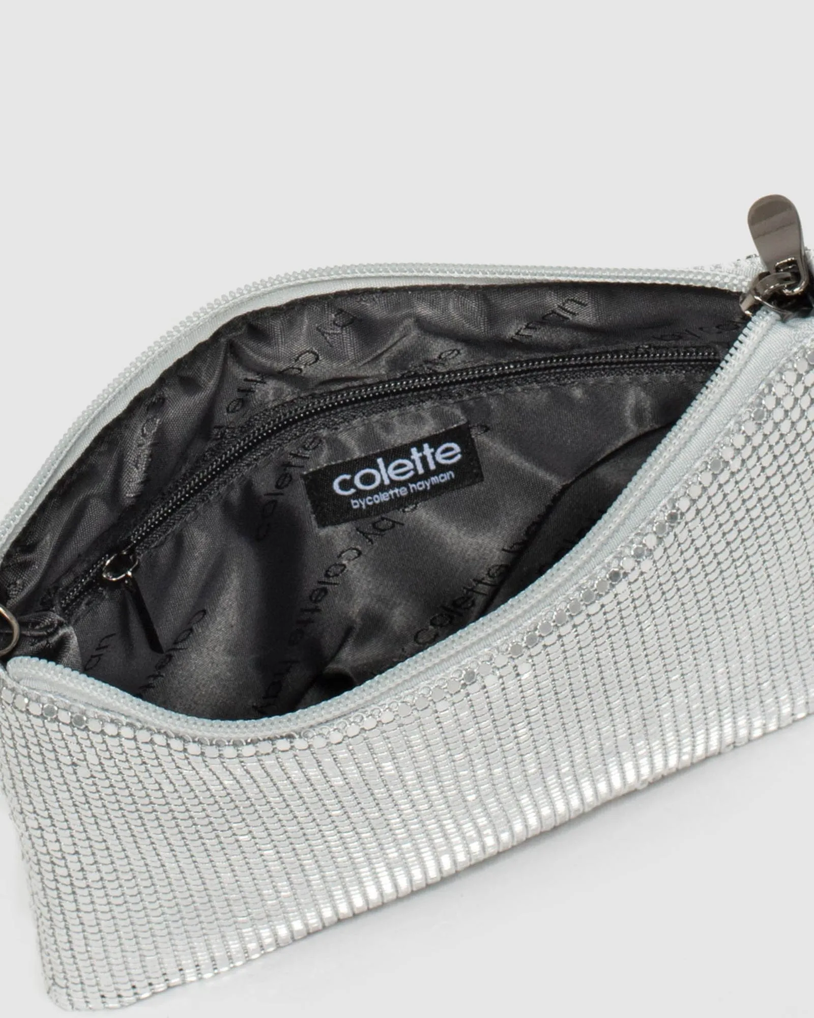 Silver Chelsea Crossbody Bag