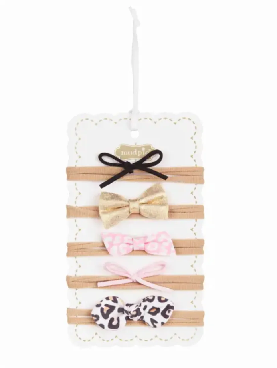 small leather bow set