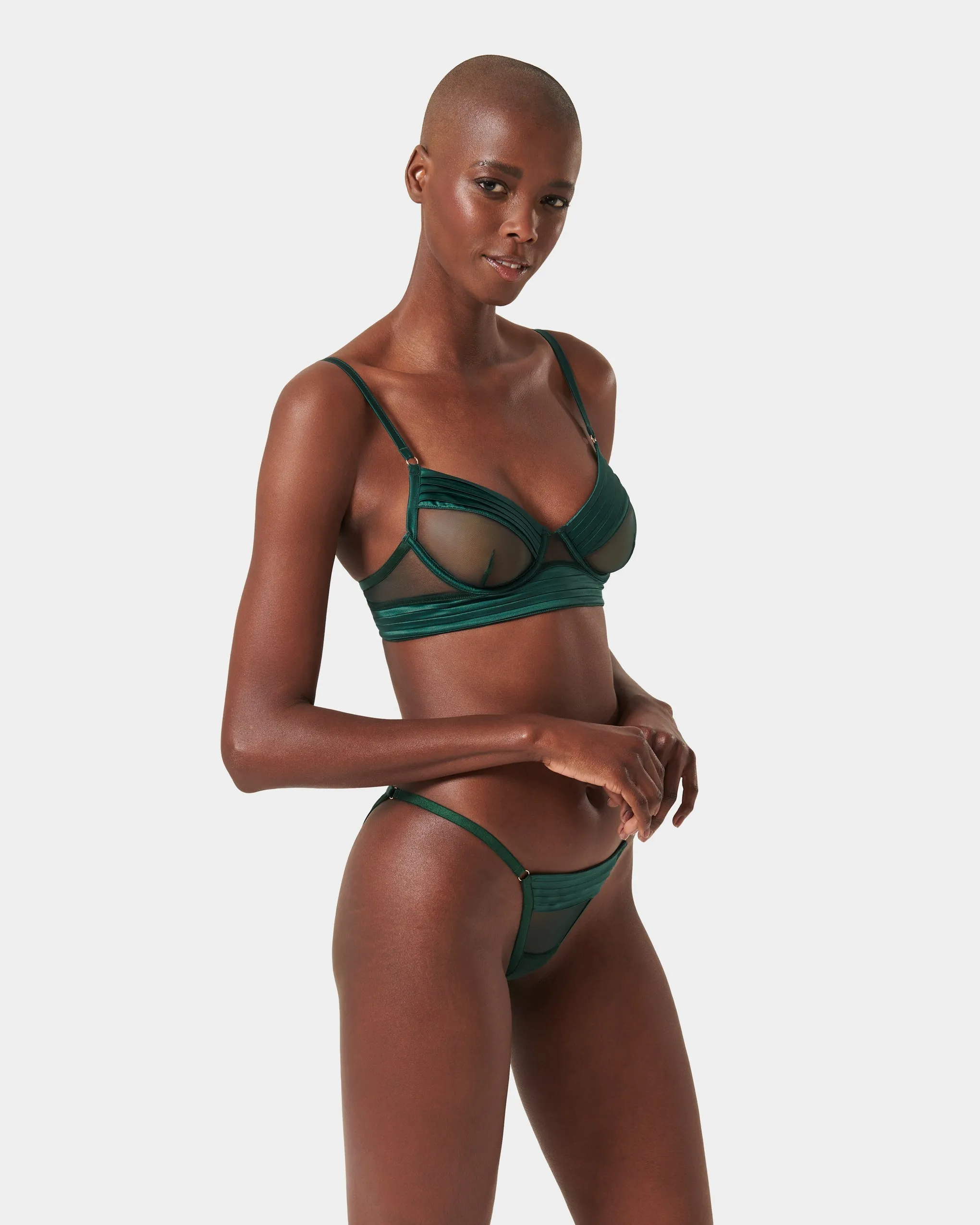 Stephanie Panties Botanical Garden Green