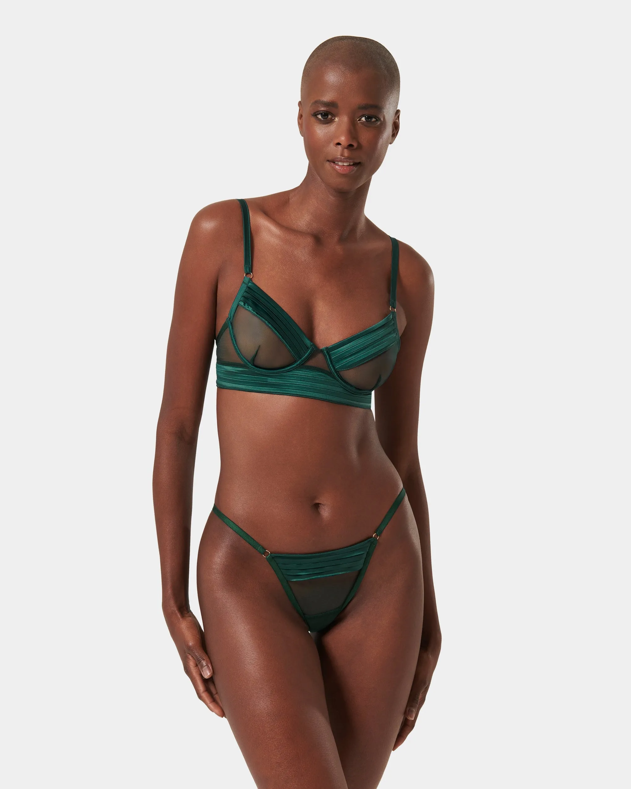Stephanie Panties Botanical Garden Green