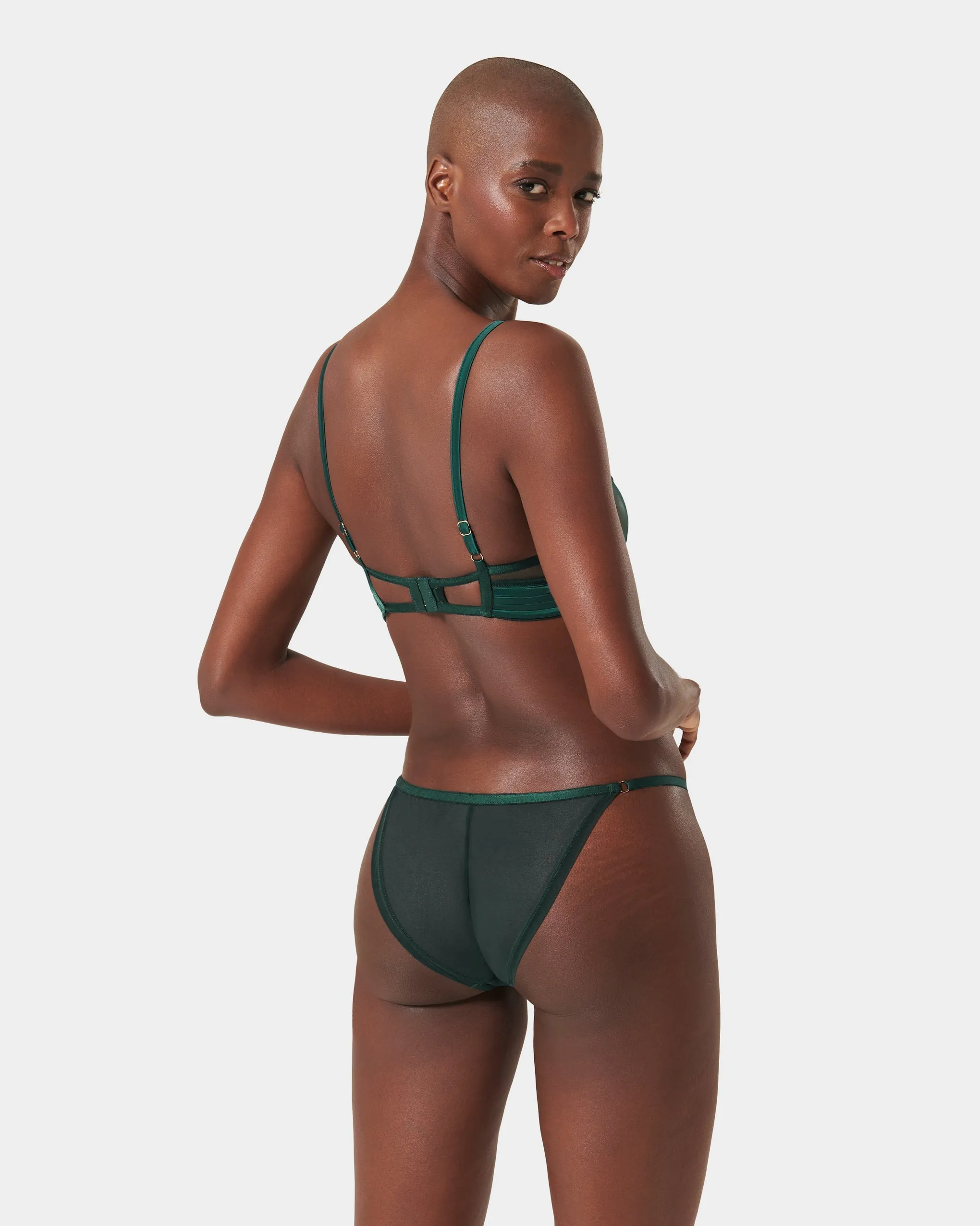 Stephanie Panties Botanical Garden Green