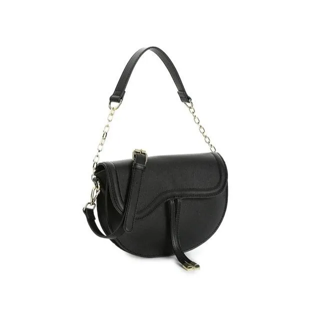 Steve Madden Cognac Saddle Back