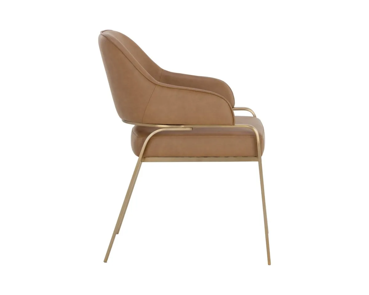 Sunpan Malachi Dining Armchair