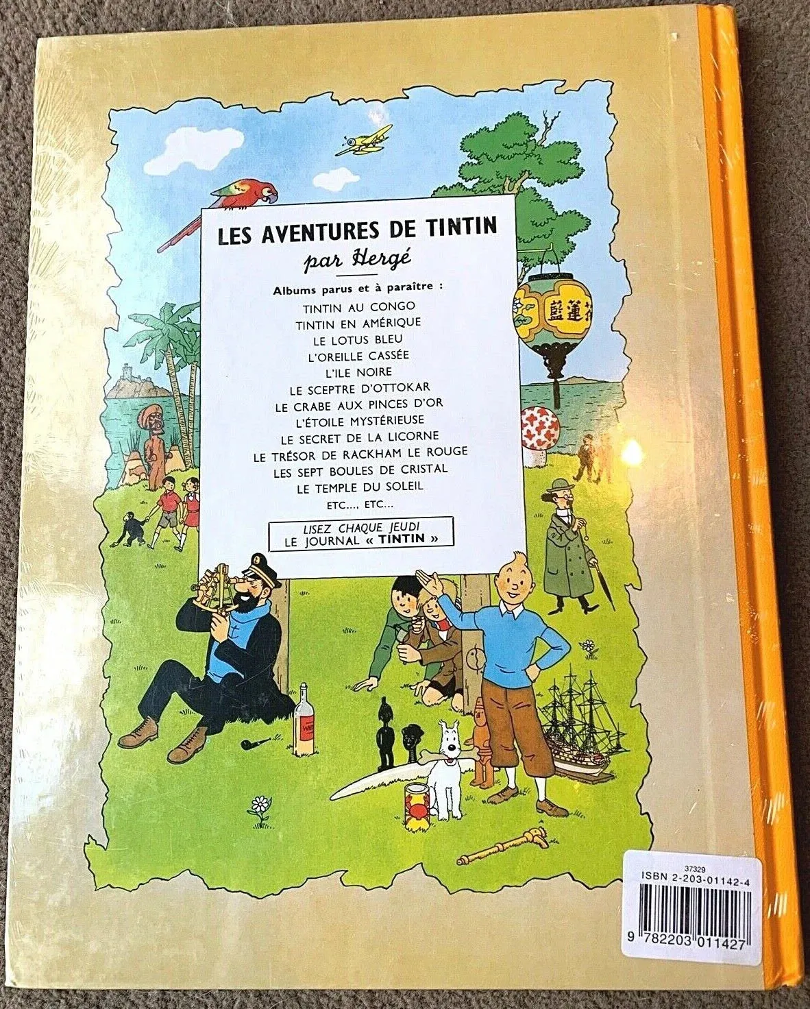 Temple Du Soleil - Rare Facsimile 1st Colour Edition Hardback Tintin Book 2002 EO