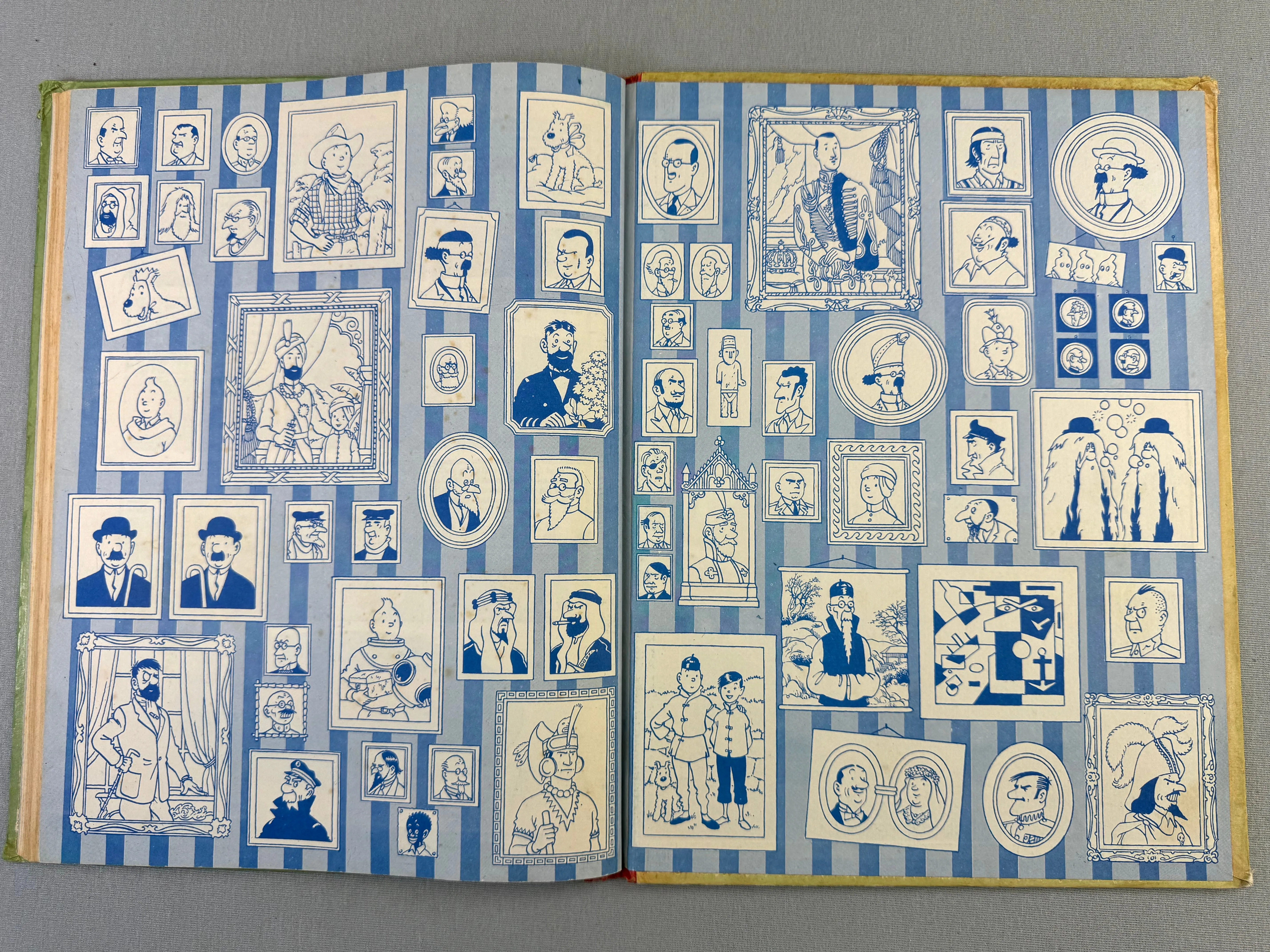 The 7 Crystal Balls - Methuen 1962 1st Edition Hardback Rare Tintin book Herge EO