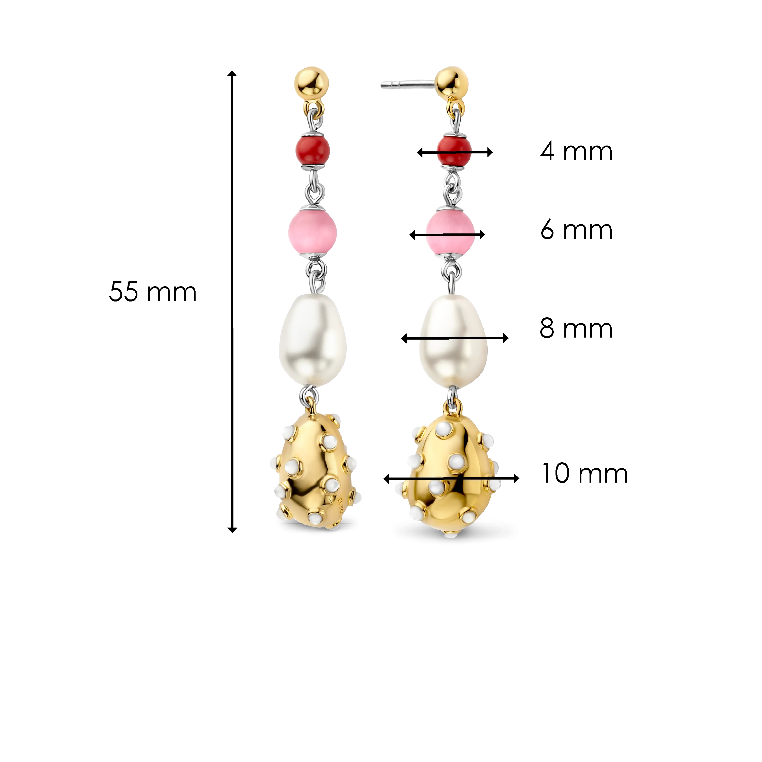 TI SENTO Earrings 7886PW