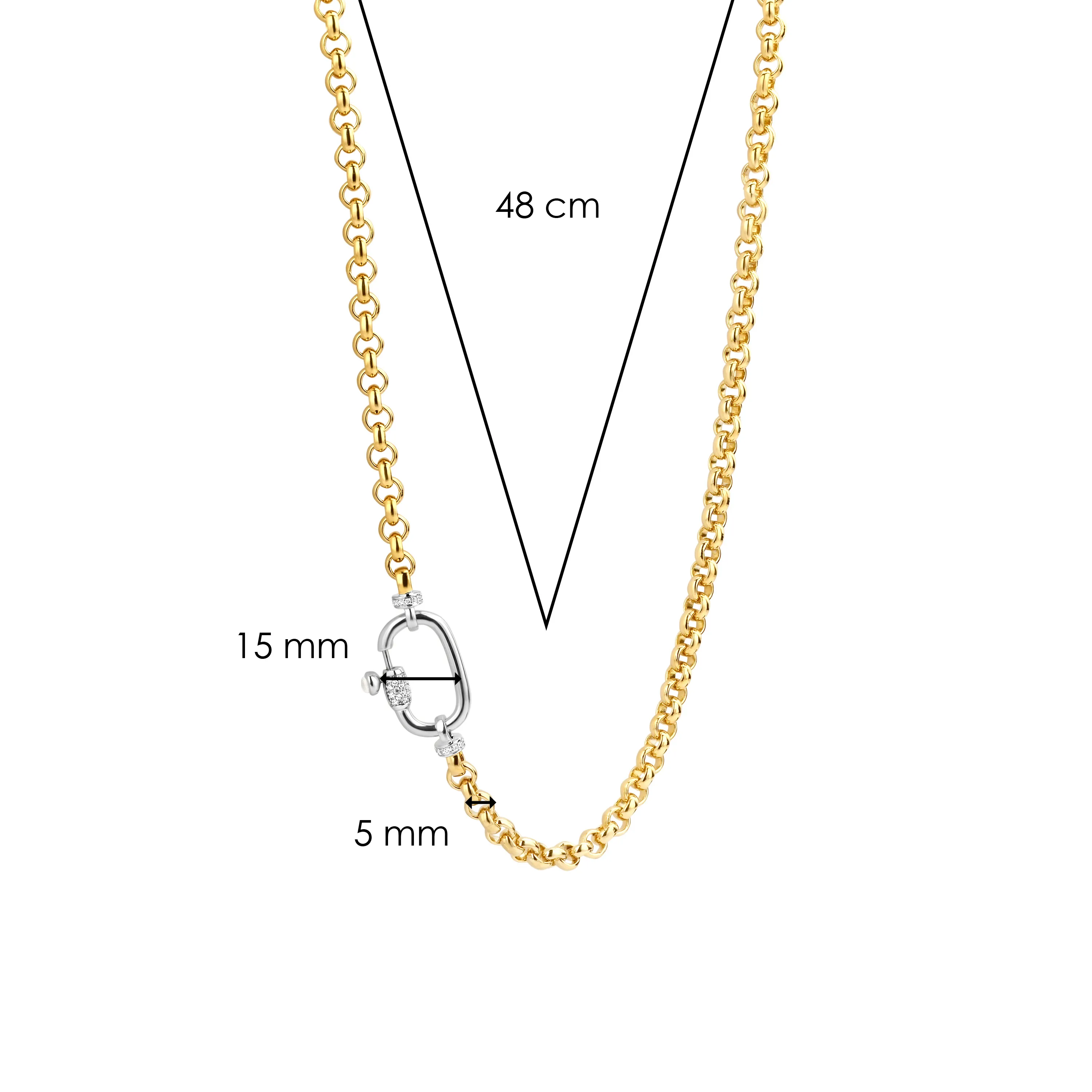 TI SENTO Necklace 3958ZY