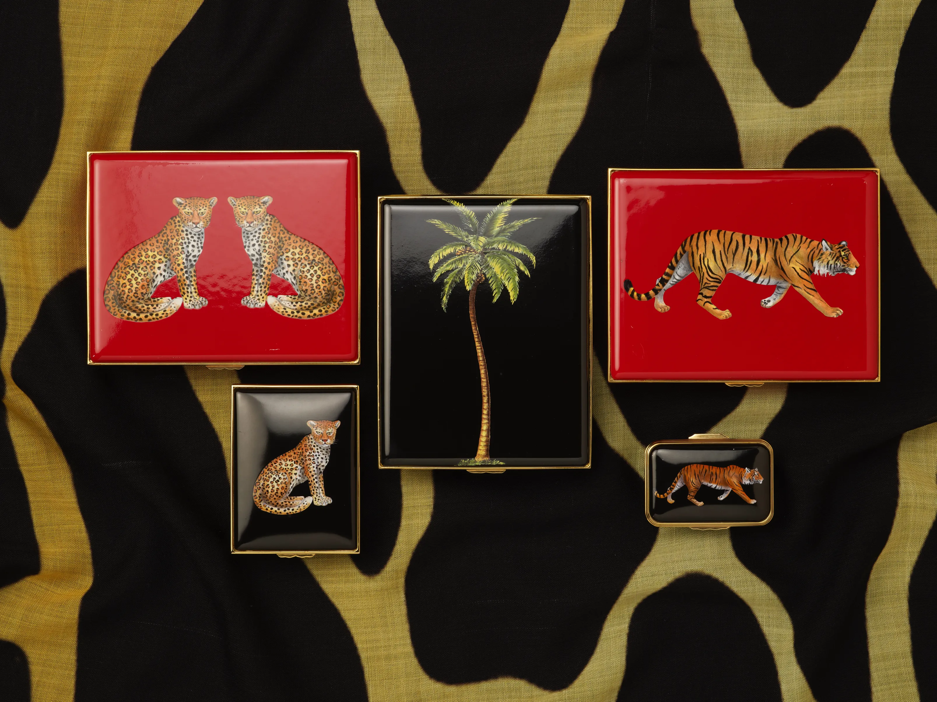 Tiger Enamel Box