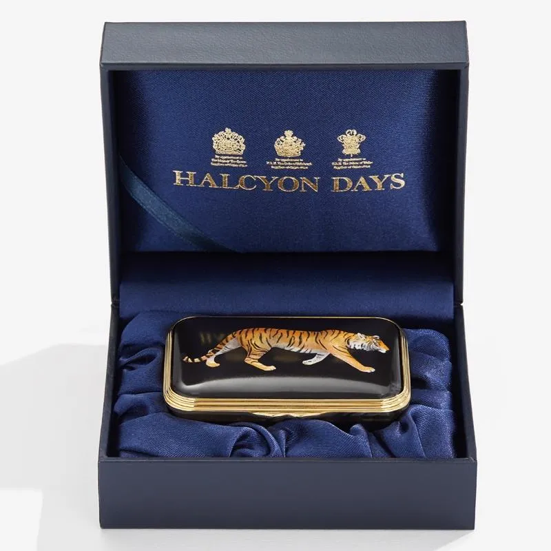 Tiger Enamel Box