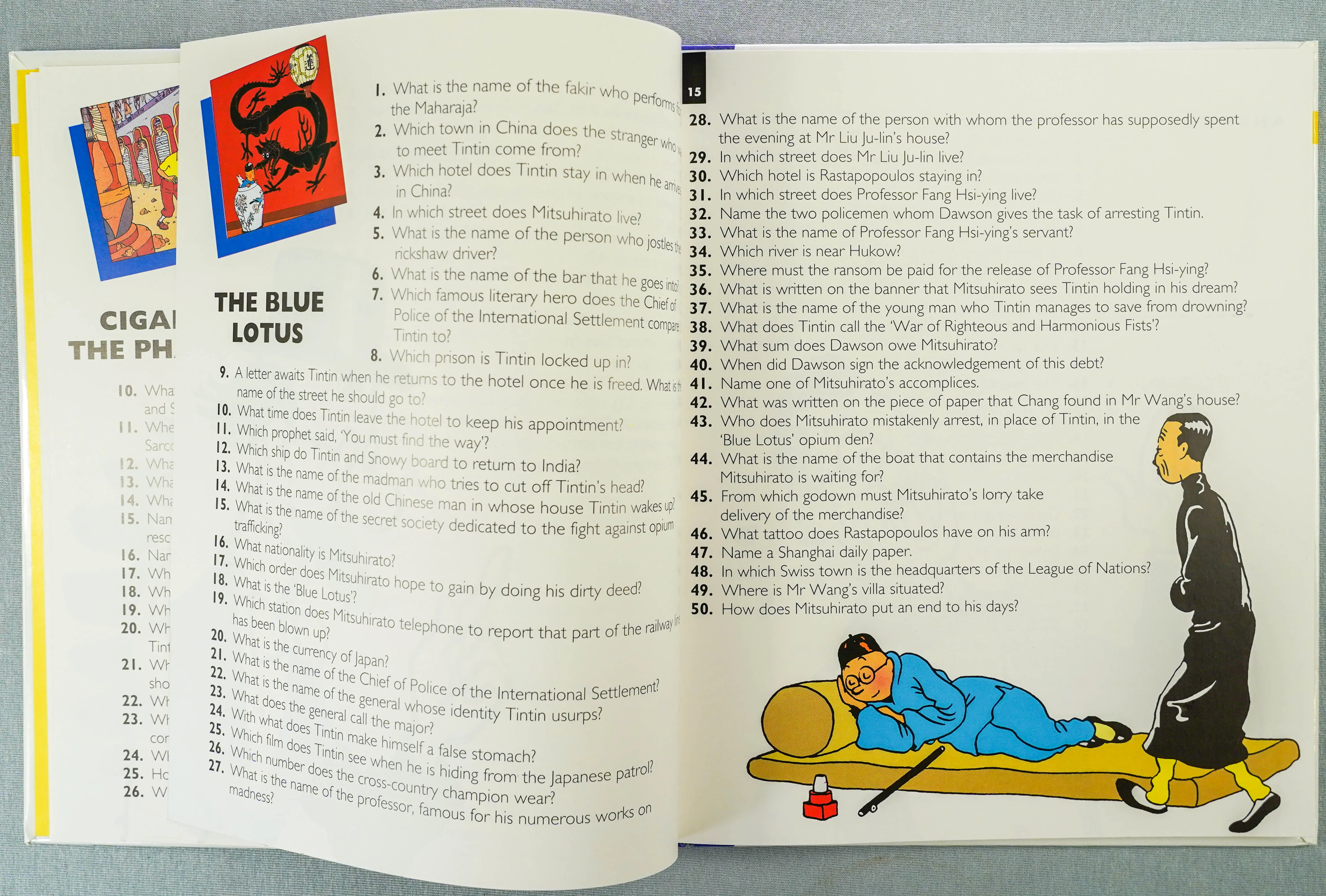 TINTINOLOGUE Methuen 1992 1st Edition Hardback rare Quiz book EO Herge