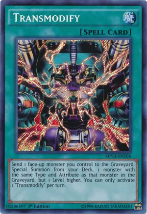 Transmoddify - Secret Rare