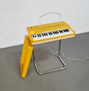 Ultra rare Hohner ORGANETTA wind organ / air organ / vintage & rare / 1963 / chrome stand
Complete, no missing parts.