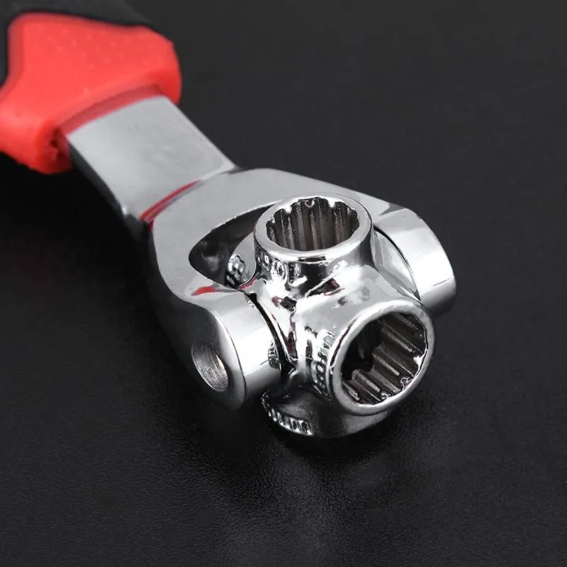 Universal Tiger Wrench 48 in 1 Tools Socket Works with Spline Bolts Torx 360 Degree