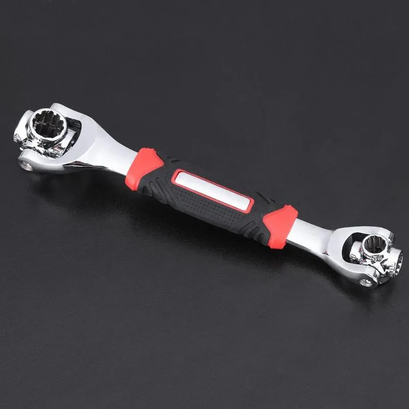 Universal Tiger Wrench 48 in 1 Tools Socket Works with Spline Bolts Torx 360 Degree