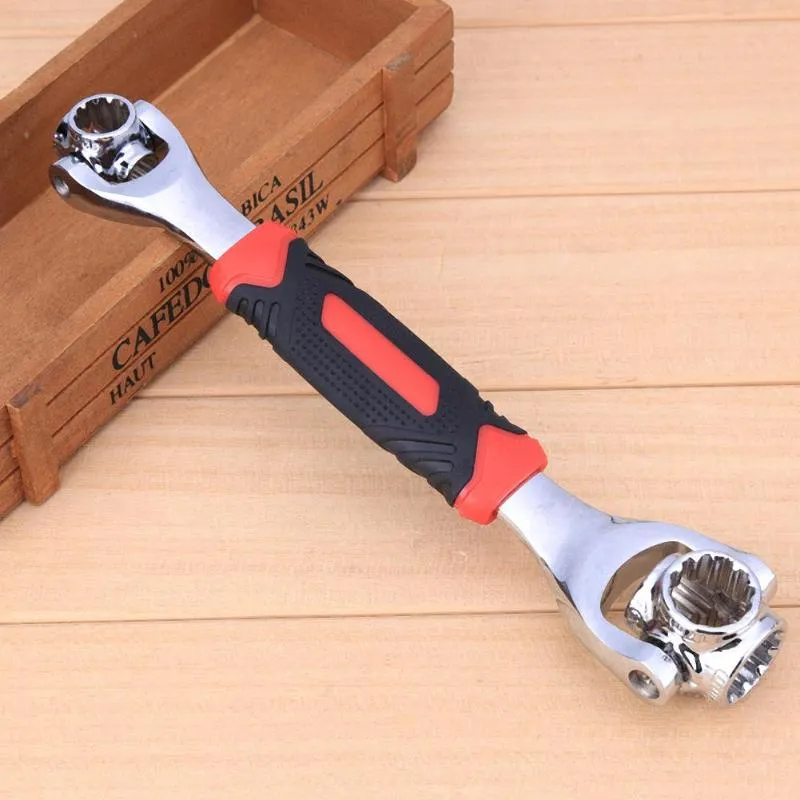 Universal Tiger Wrench 48 in 1 Tools Socket Works with Spline Bolts Torx 360 Degree