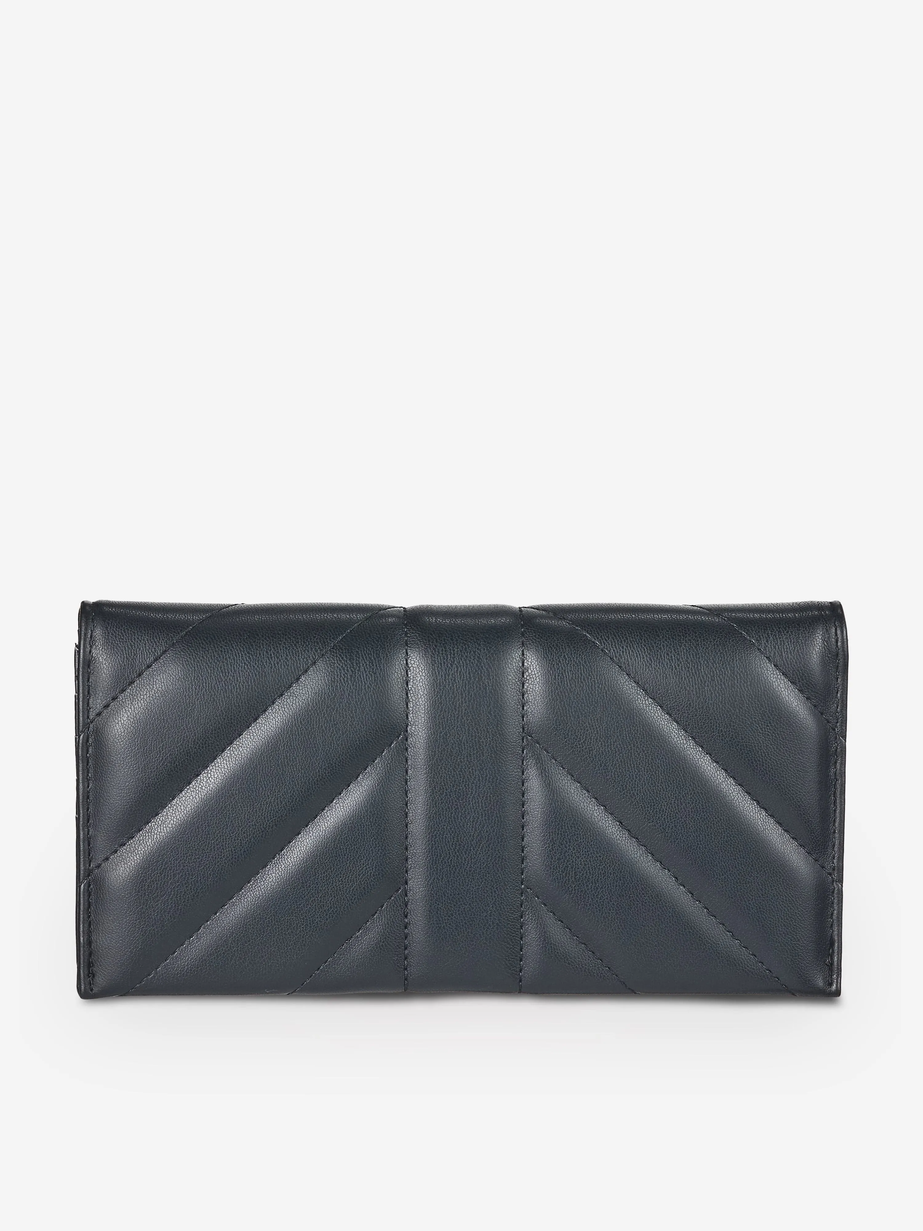 Valentino Girls Oaxaca Wallet in Black (10cm)