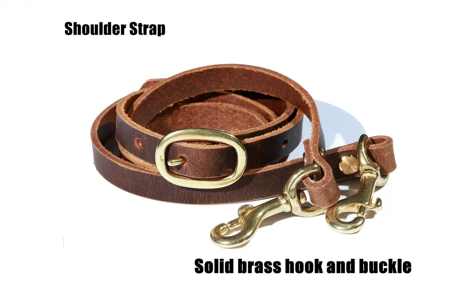Vintage leather bicycle bike handlebar bag