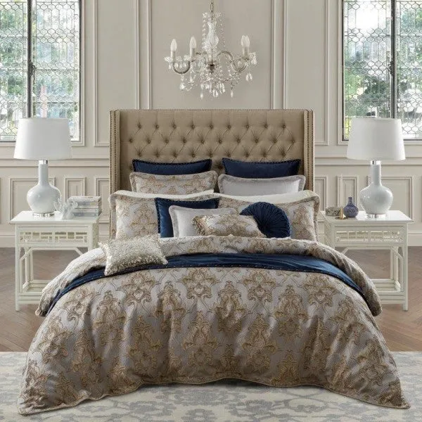 Windsor Gold Brunch Cushion by Davinci