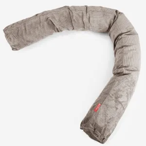 XXL Cuddle Cushion - Pinstripe Mink