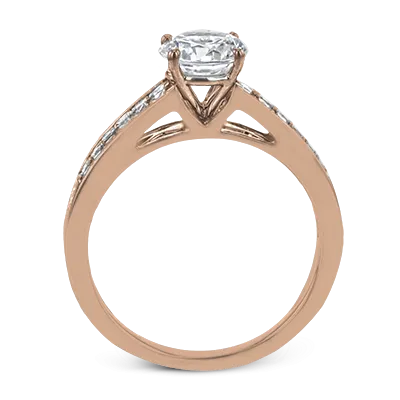 ZR2092 Engagement Ring in 14k Gold